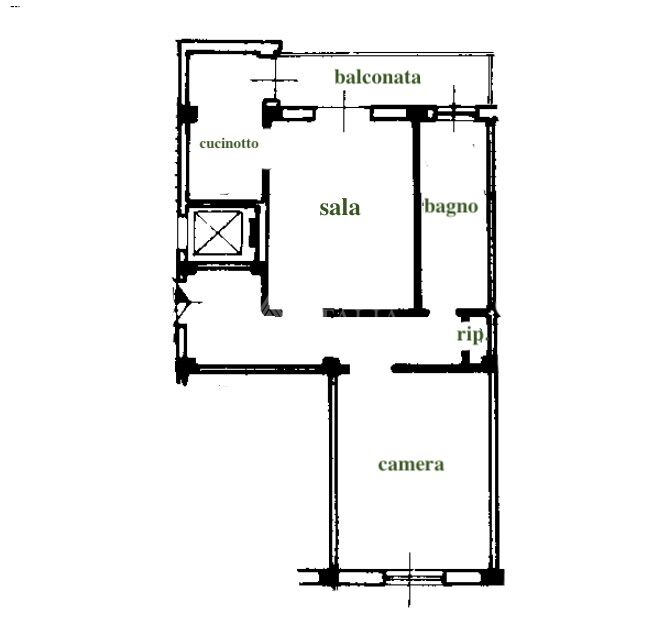 Montepertico – 2 appartamenti attigui, 3 vani + 5 vani, balconi e box auto