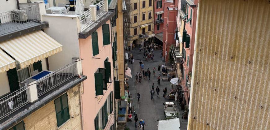 5 terre – Riomaggiore – ampio trilocale con terrazza vivibile